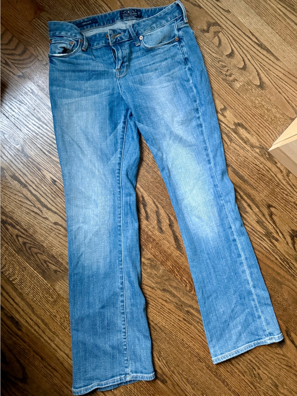 Lucky Brand Lolita Boot Jeans Women’s Size 8/29 Light Wash Stretch Bootcut EUC